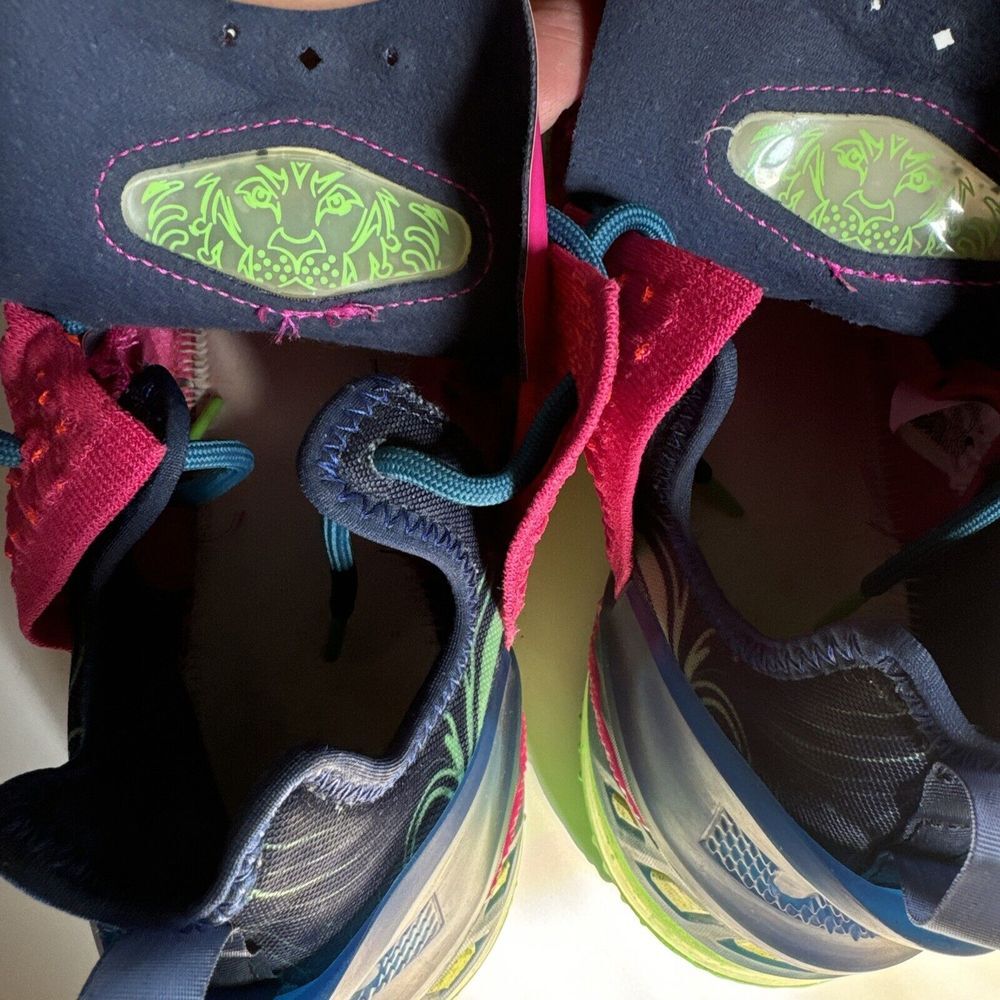 Size‎  11 Nike LeBron 18 Los Angeles By Night Clean Great Condition DB8148-600 - Picture 4 of 9